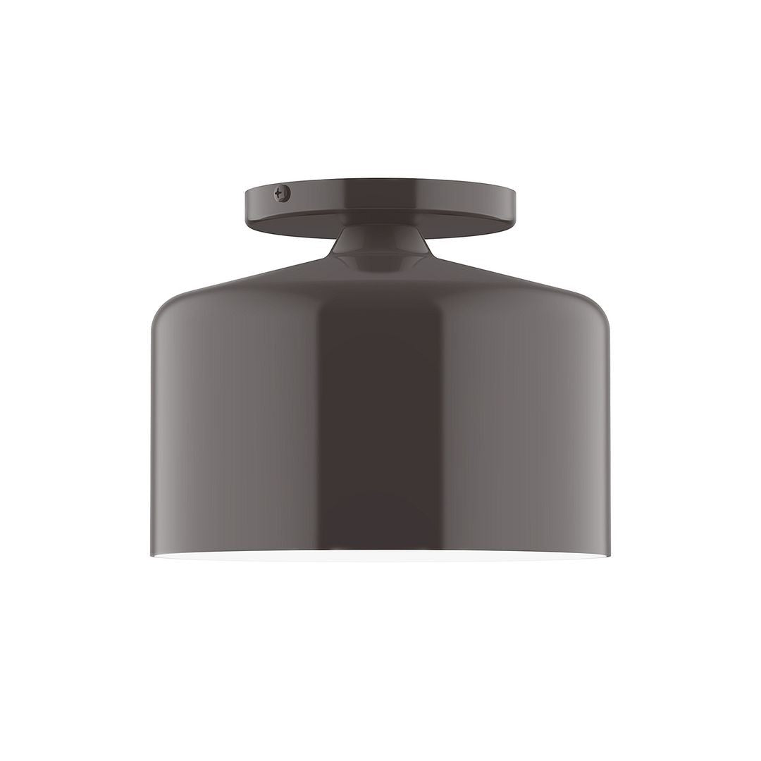 Montclair Light Works - FMD419-51 - One Light Flush Mount - J-Series - Architectural Bronze