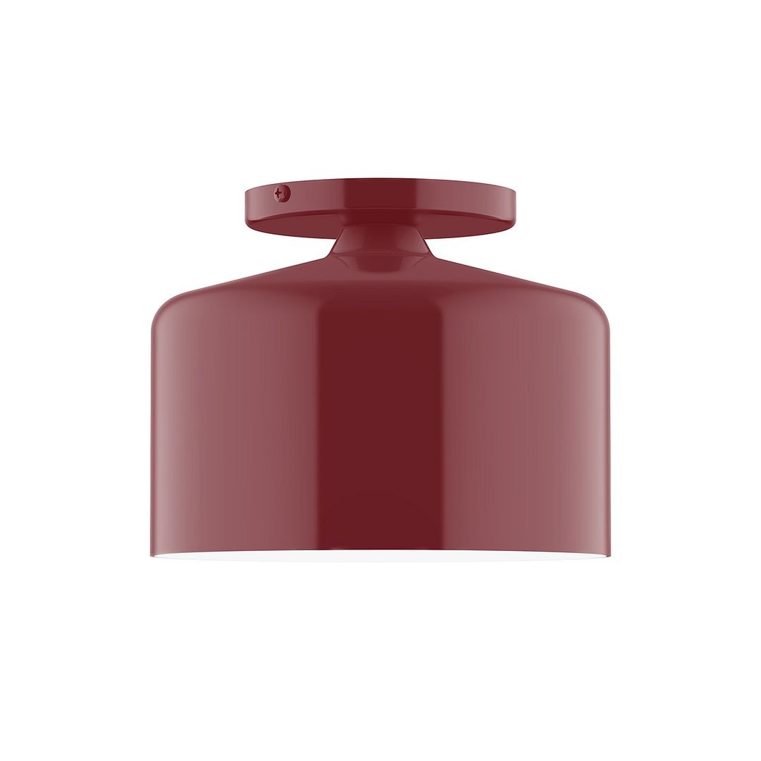 Montclair Light Works - FMD419-55 - One Light Flush Mount - J-Series - Barn Red