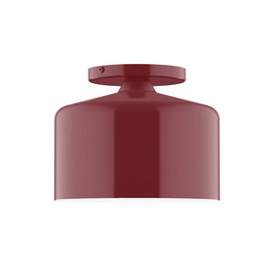 Montclair Light Works - FMD419-55 - One Light Flush Mount - J-Series - Barn Red