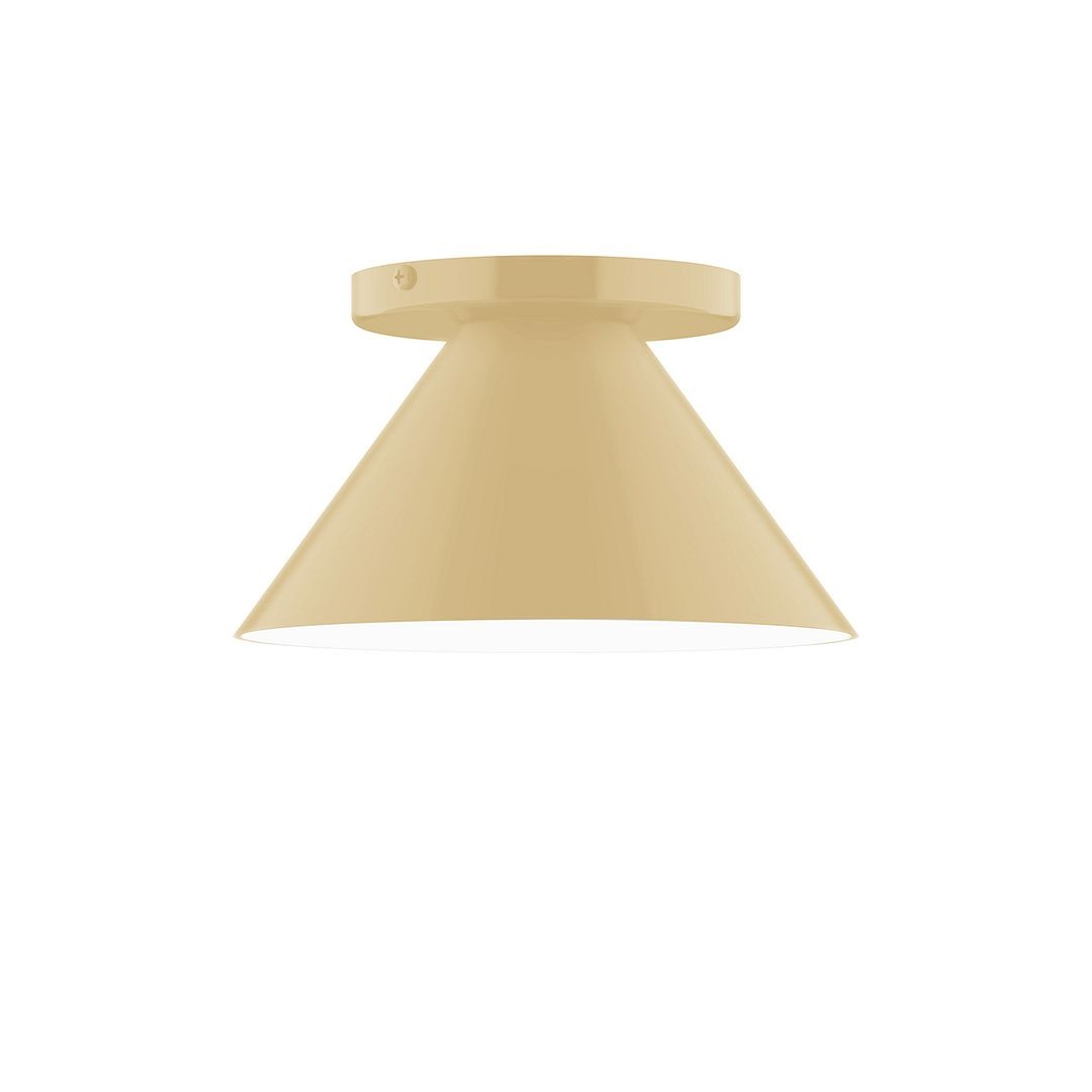 Montclair Light Works - FMD421-17 - One Light Flush Mount - Axis - Ivory