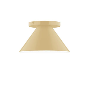 Montclair Light Works - FMD421-17 - One Light Flush Mount - Axis - Ivory