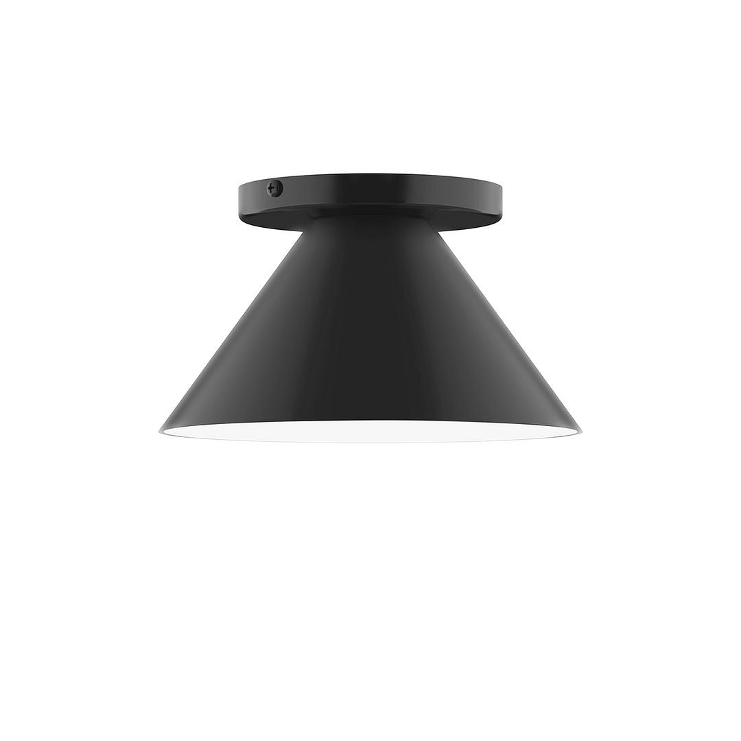 Montclair Light Works - FMD421-41 - One Light Flush Mount - Axis - Black