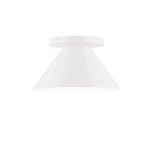 Montclair Light Works - FMD421-44 - One Light Flush Mount - Axis - White