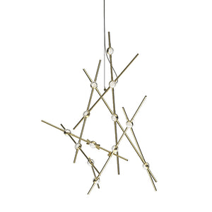 Sonneman - 2151.38C - LED Lantern - Constellation - Satin Brass