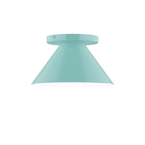 Montclair Light Works - FMD421-48 - One Light Flush Mount - Axis - Sea Green