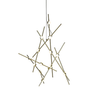 Sonneman - 2151.38W - LED Lantern - Constellation - Satin Brass