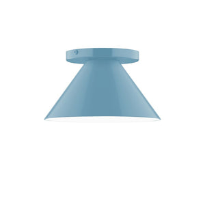 Montclair Light Works - FMD421-54 - One Light Flush Mount - Axis - Light Blue