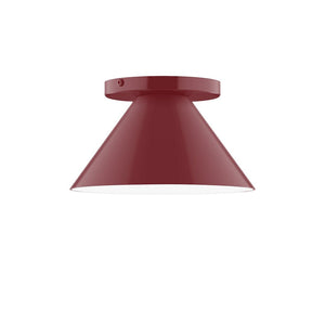 Montclair Light Works - FMD421-55 - One Light Flush Mount - Axis - Barn Red