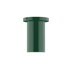 Montclair Light Works - FMD425-42 - One Light Flush Mount - Axis - Forest Green