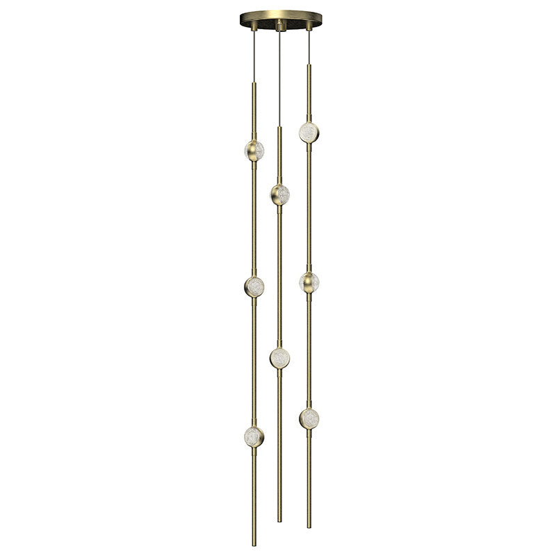 Sonneman - 2161.38C-S - LED Pendant - Constellation - Satin Brass