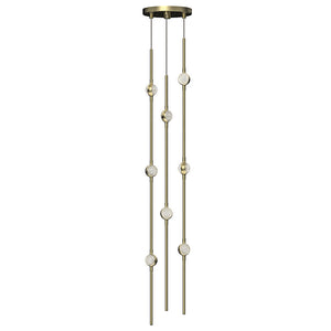 Sonneman - 2161.38C-S - LED Pendant - Constellation - Satin Brass