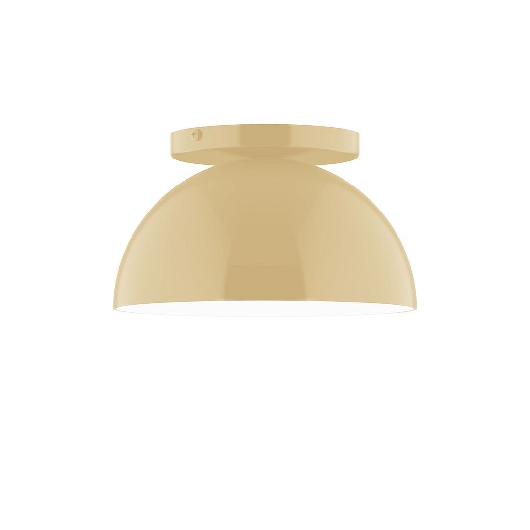 Montclair Light Works - FMD431-17 - One Light Flush Mount - Axis - Ivory