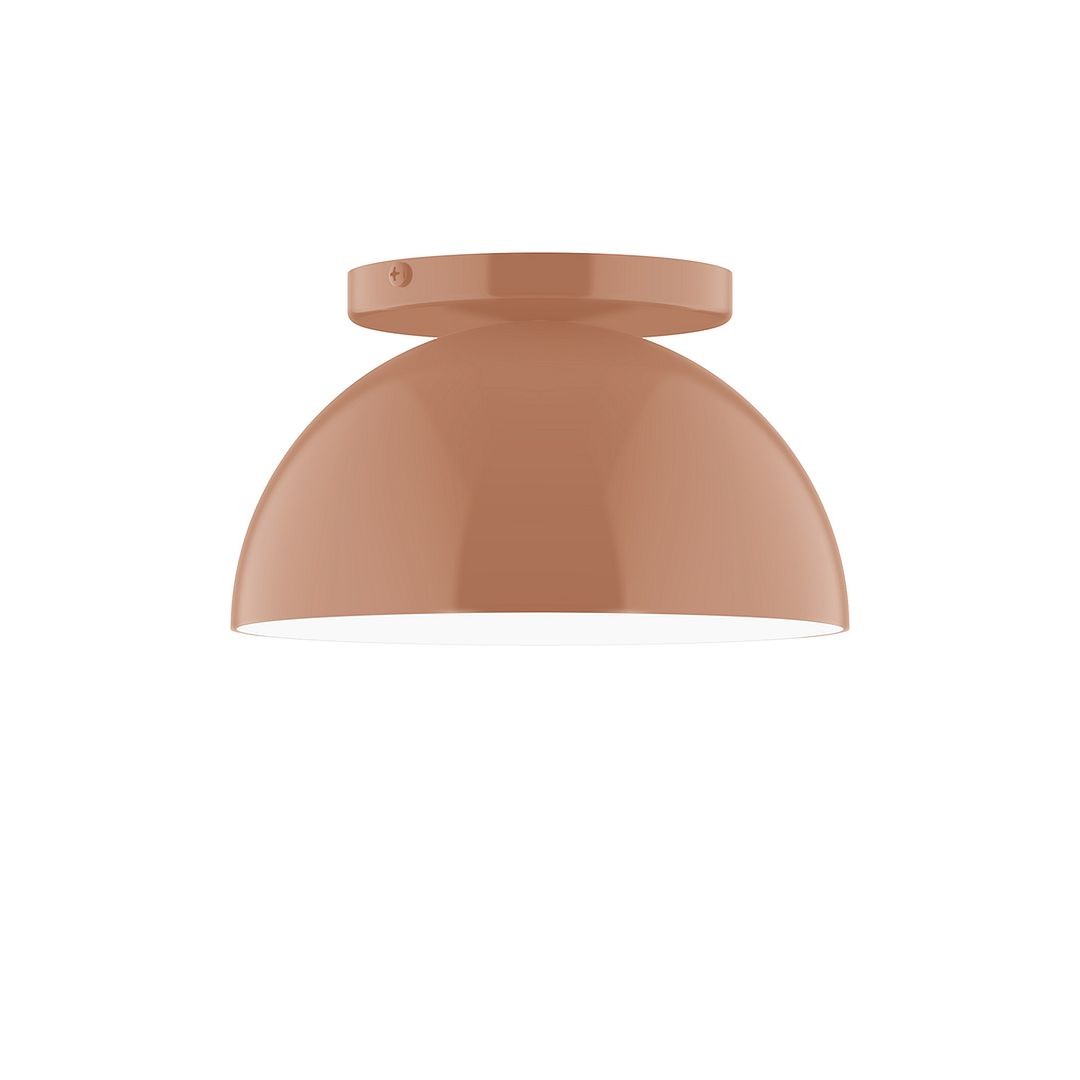 Montclair Light Works - FMD431-19 - One Light Flush Mount - Axis - Terracotta