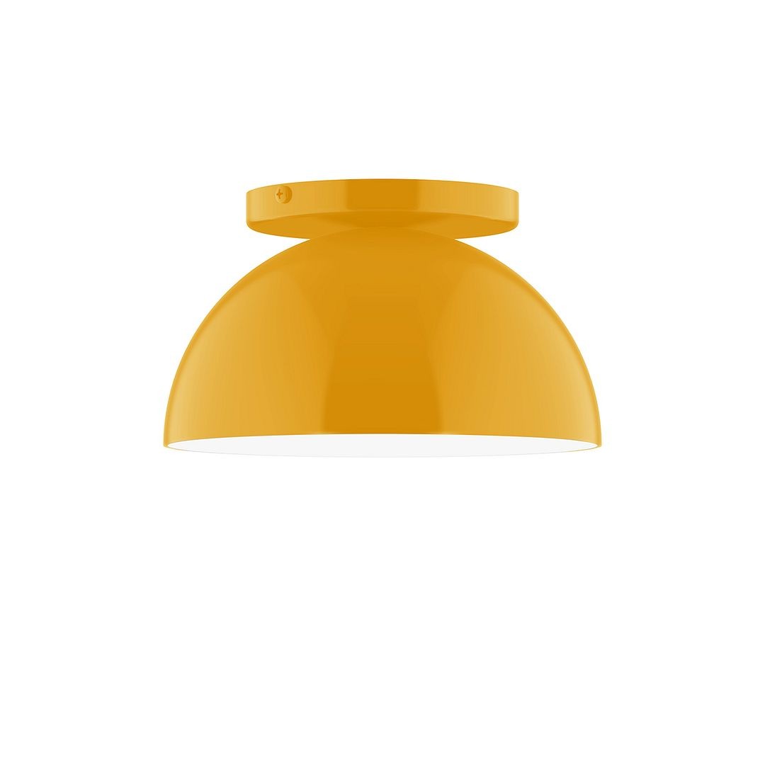 Montclair Light Works - FMD431-21 - One Light Flush Mount - Axis - Bright Yellow