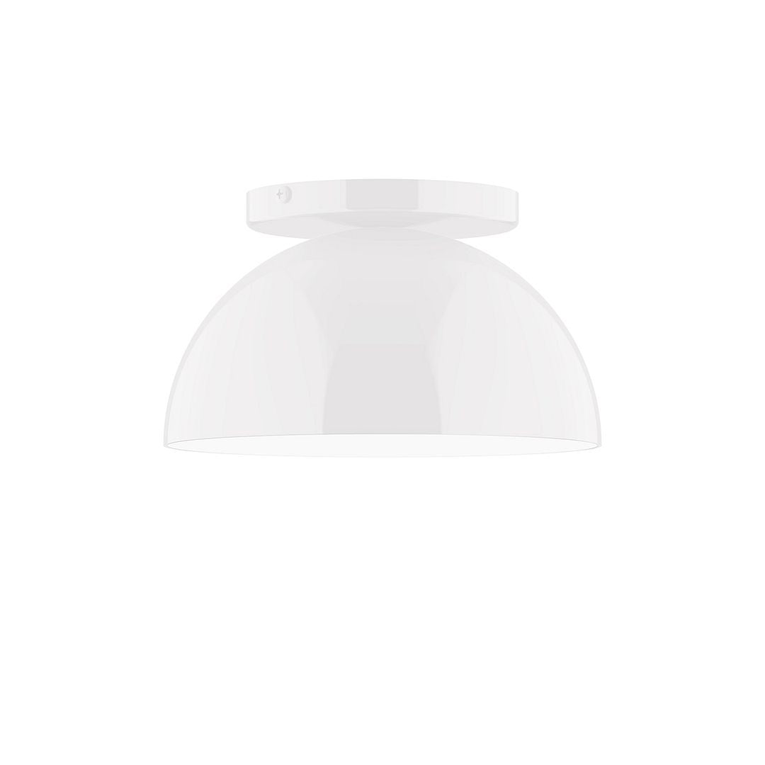 Montclair Light Works - FMD431-44 - One Light Flush Mount - Axis - White