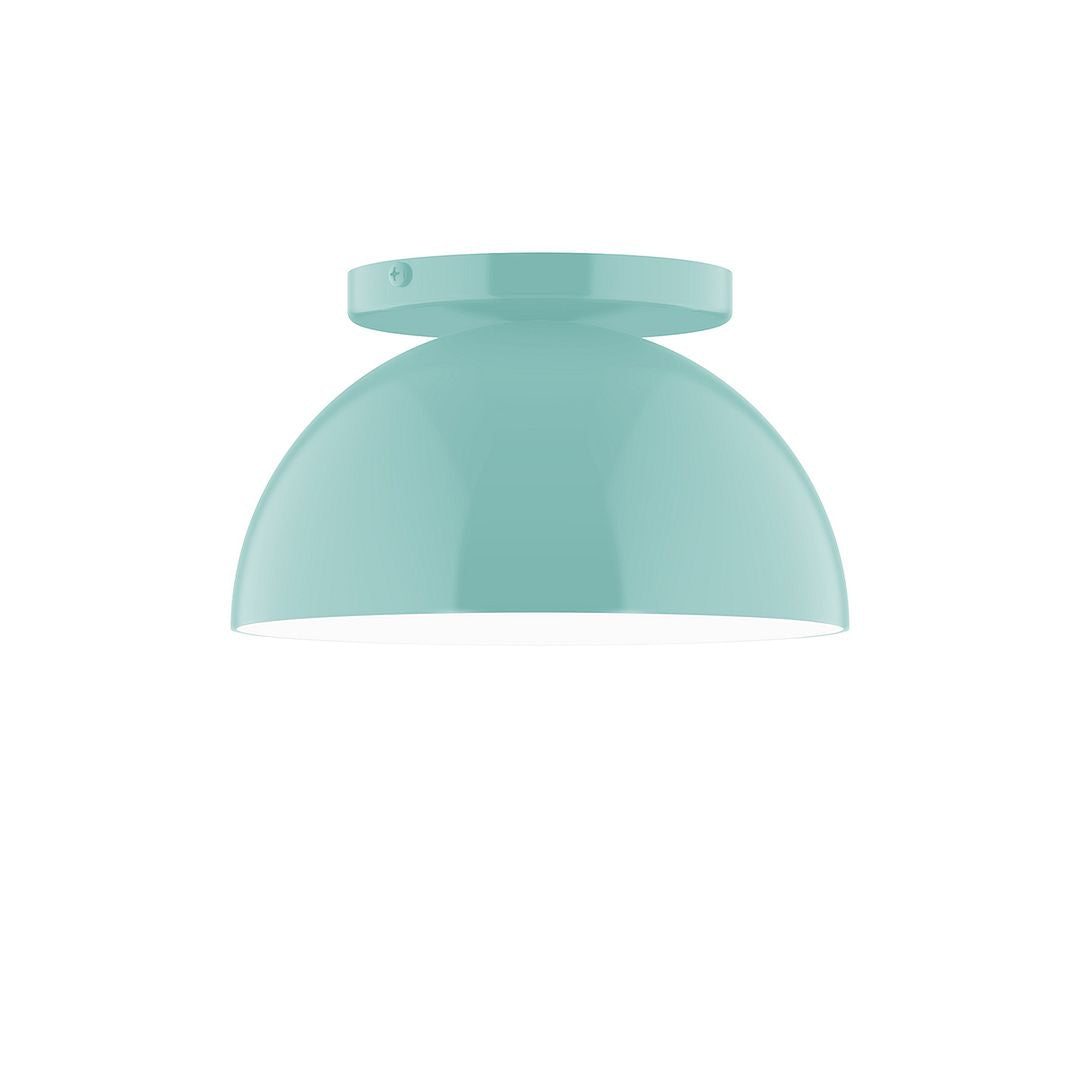 Montclair Light Works - FMD431-48 - One Light Flush Mount - Axis - Sea Green