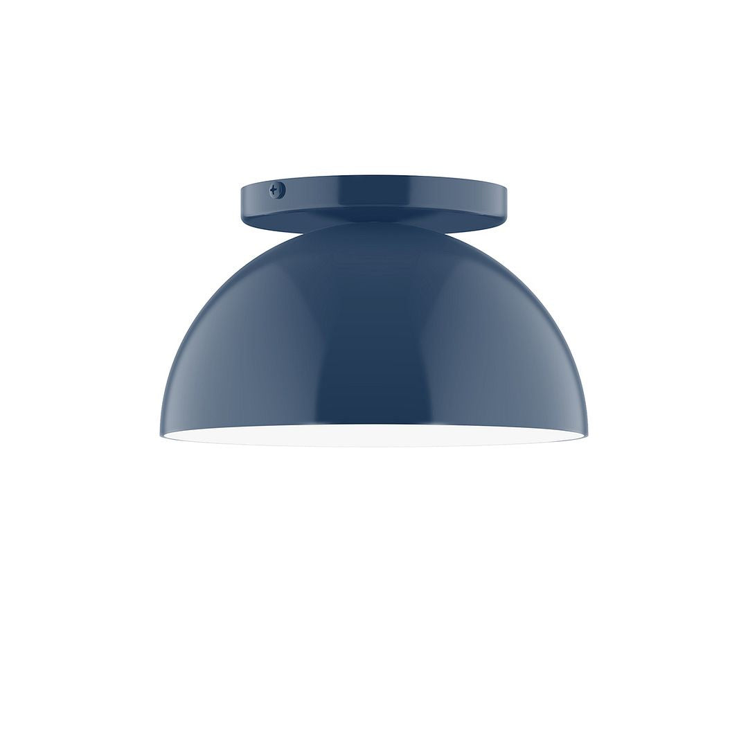 Montclair Light Works - FMD431-50 - One Light Flush Mount - Axis - Navy