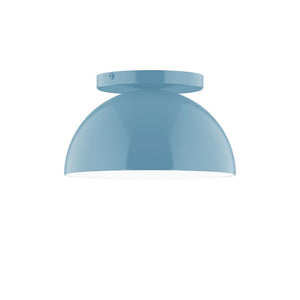 Montclair Light Works - FMD431-54 - One Light Flush Mount - Axis - Light Blue