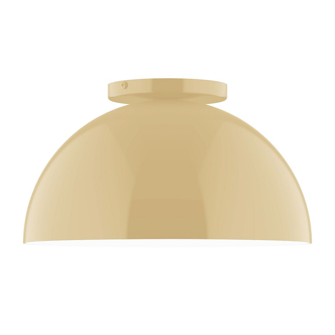 Montclair Light Works - FMD432-17 - One Light Flush Mount - Axis - Ivory