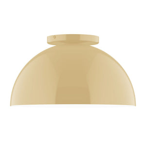 Montclair Light Works - FMD432-17 - One Light Flush Mount - Axis - Ivory