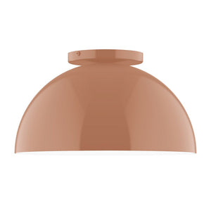 Montclair Light Works - FMD432-19 - One Light Flush Mount - Axis - Terracotta