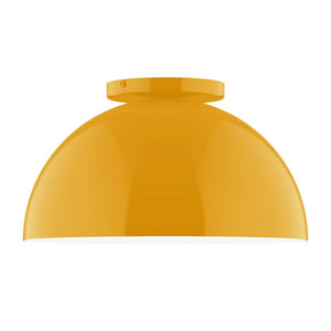 Montclair Light Works - FMD432-21 - One Light Flush Mount - Axis - Bright Yellow