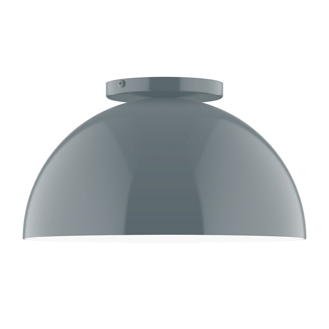 Montclair Light Works - FMD432-40 - One Light Flush Mount - Axis - Slate Gray