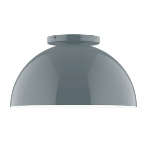 Montclair Light Works - FMD432-40 - One Light Flush Mount - Axis - Slate Gray