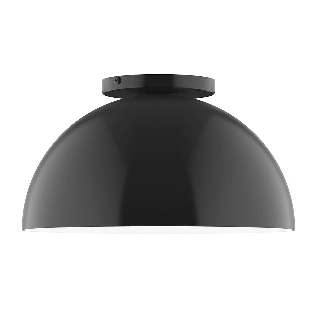 Montclair Light Works - FMD432-41 - One Light Flush Mount - Axis - Black