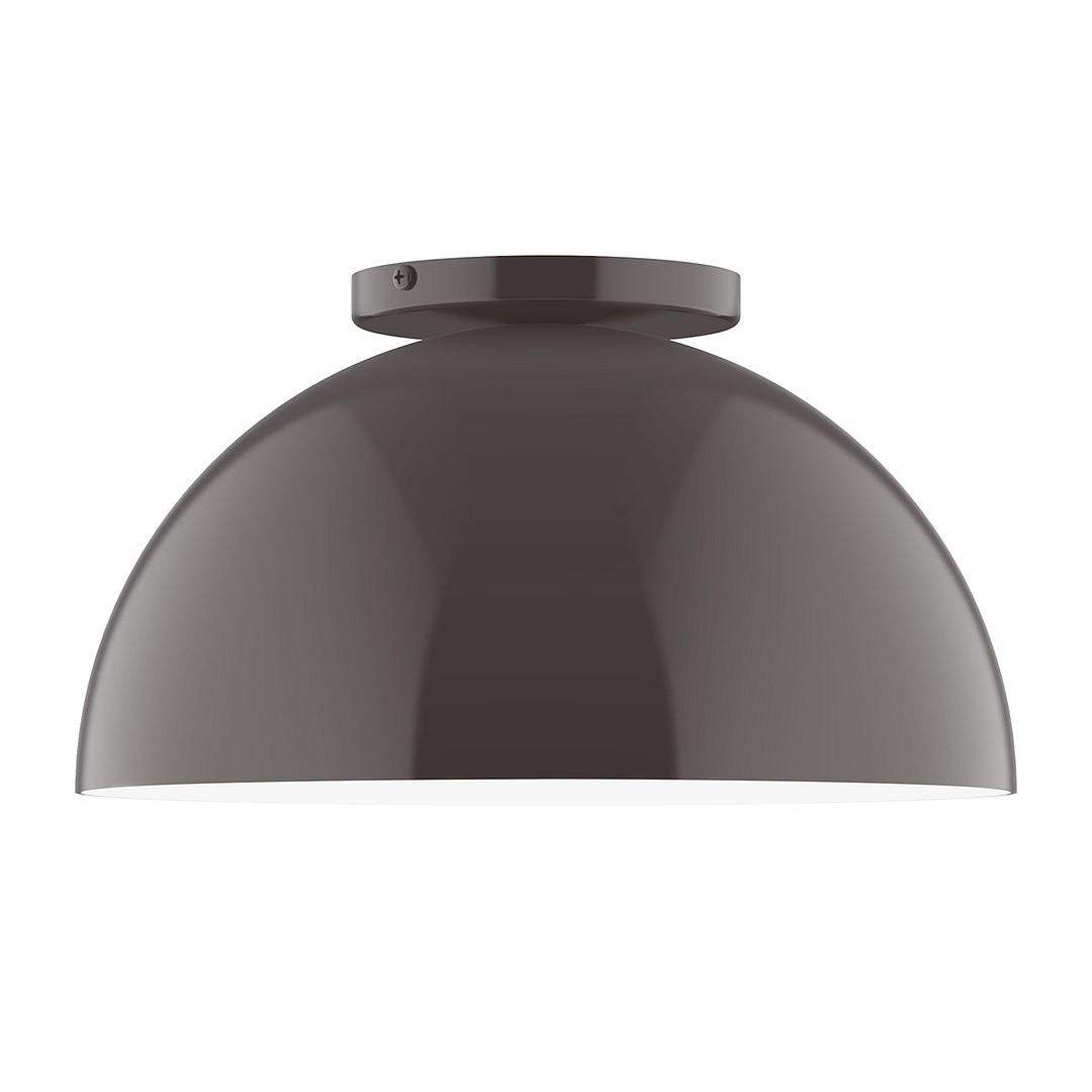 Montclair Light Works - FMD432-51 - One Light Flush Mount - Axis - Architectural Bronze