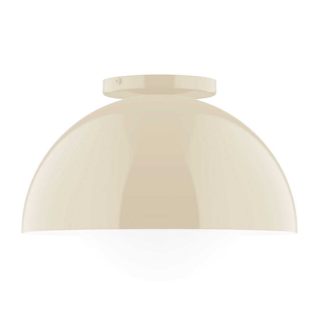 Montclair Light Works - FMD432-G15-16 - One Light Flush Mount - Axis - Cream