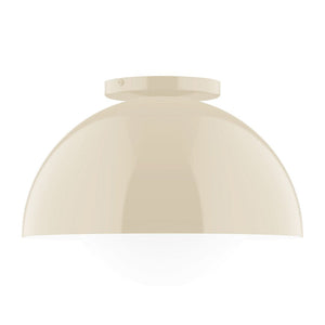 Montclair Light Works - FMD432-G15-16 - One Light Flush Mount - Axis - Cream