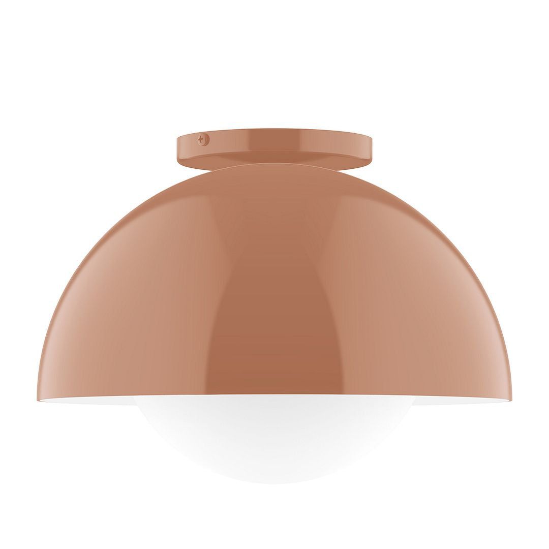 Montclair Light Works - FMD432-G15-19 - One Light Flush Mount - Axis - Terracotta