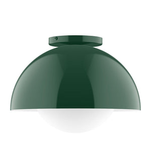 Montclair Light Works - FMD432-G15-42 - One Light Flush Mount - Axis - Forest Green