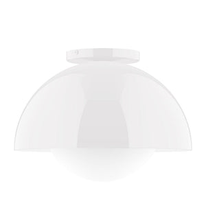 Montclair Light Works - FMD432-G15-44 - One Light Flush Mount - Axis - White