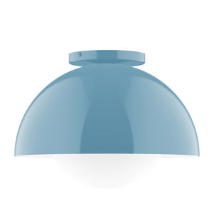 Montclair Light Works - FMD432-G15-54 - One Light Flush Mount - Axis - Light Blue