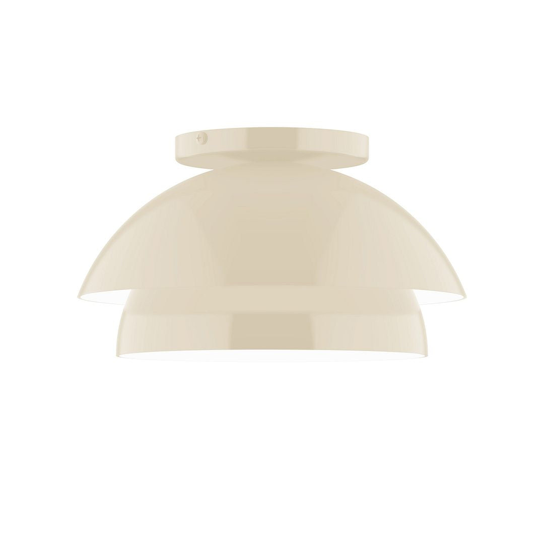 Montclair Light Works - FMDX445-16 - One Light Flush Mount - Nest - Cream