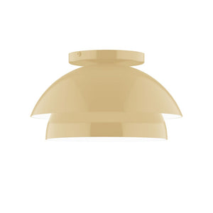 Montclair Light Works - FMDX445-17 - One Light Flush Mount - Nest - Ivory