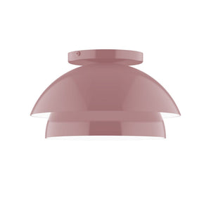 Montclair Light Works - FMDX445-20 - One Light Flush Mount - Nest - Mauve