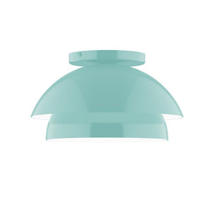 Montclair Light Works - FMDX445-48 - One Light Flush Mount - Nest - Sea Green