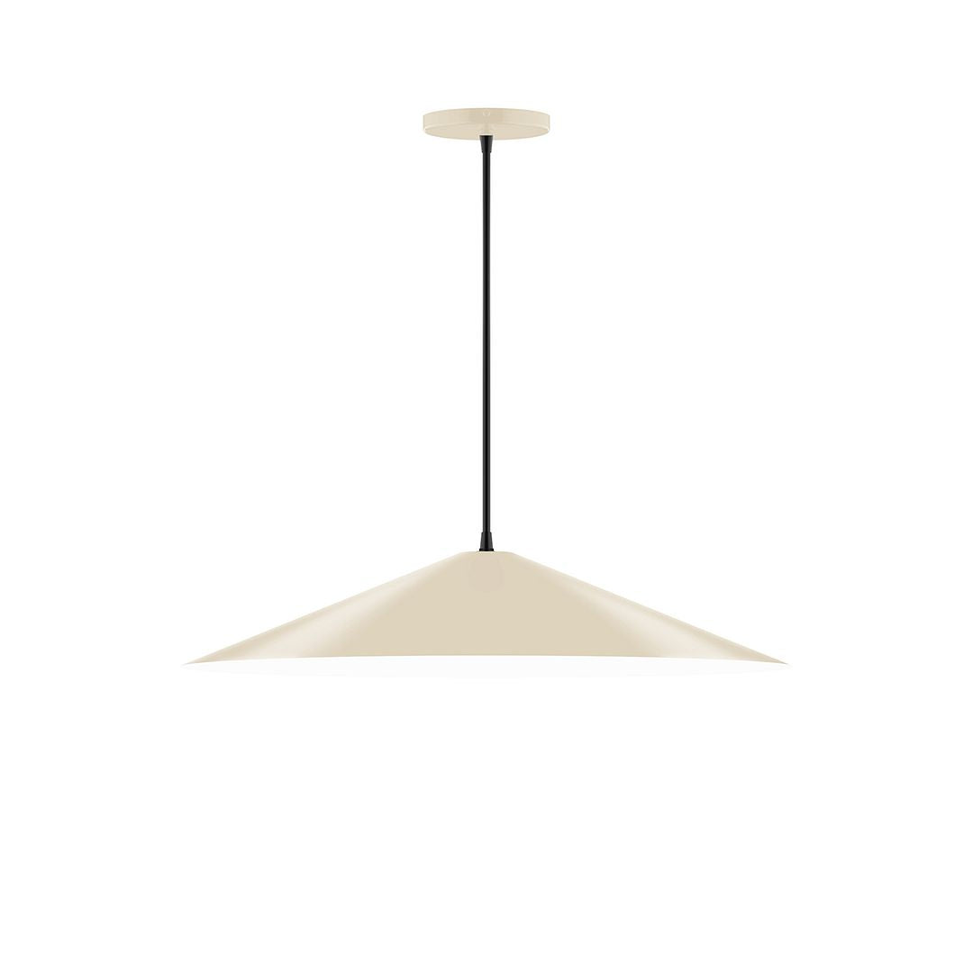 Montclair Light Works - PEB429-16 - Two Light Pendant - Axis - Cream