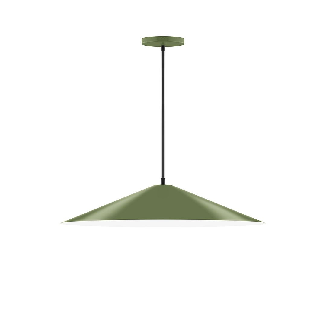 Montclair Light Works - PEB429-22 - Two Light Pendant - Axis - Fern Green