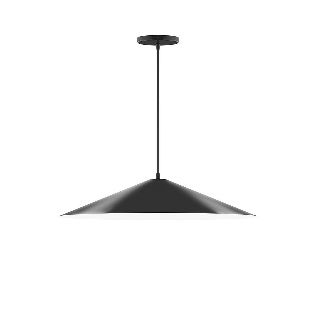 Montclair Light Works - PEB429-41 - Two Light Pendant - Axis - Black