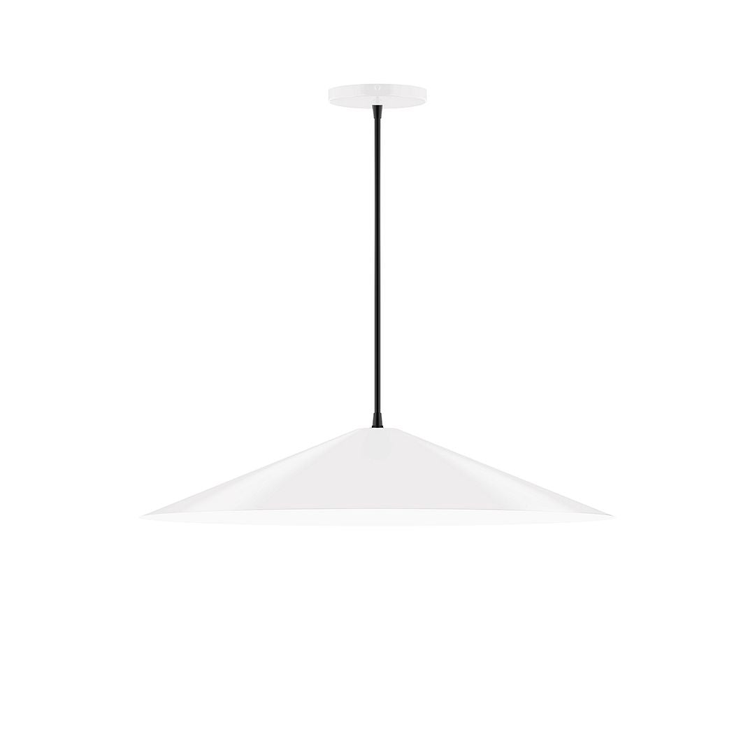 Montclair Light Works - PEB429-44 - Two Light Pendant - Axis - White