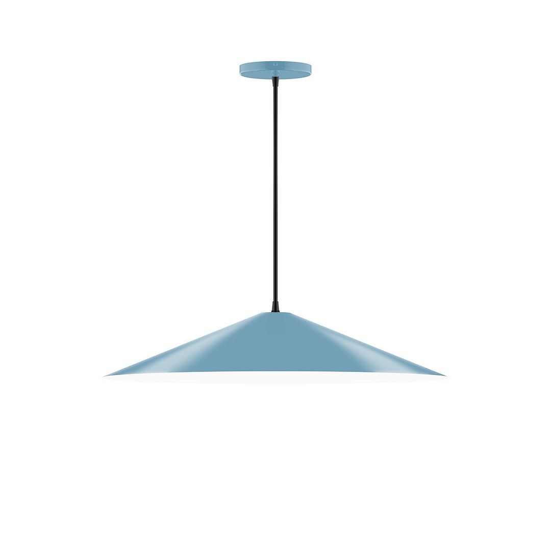 Montclair Light Works - PEB429-54 - Two Light Pendant - Axis - Light Blue