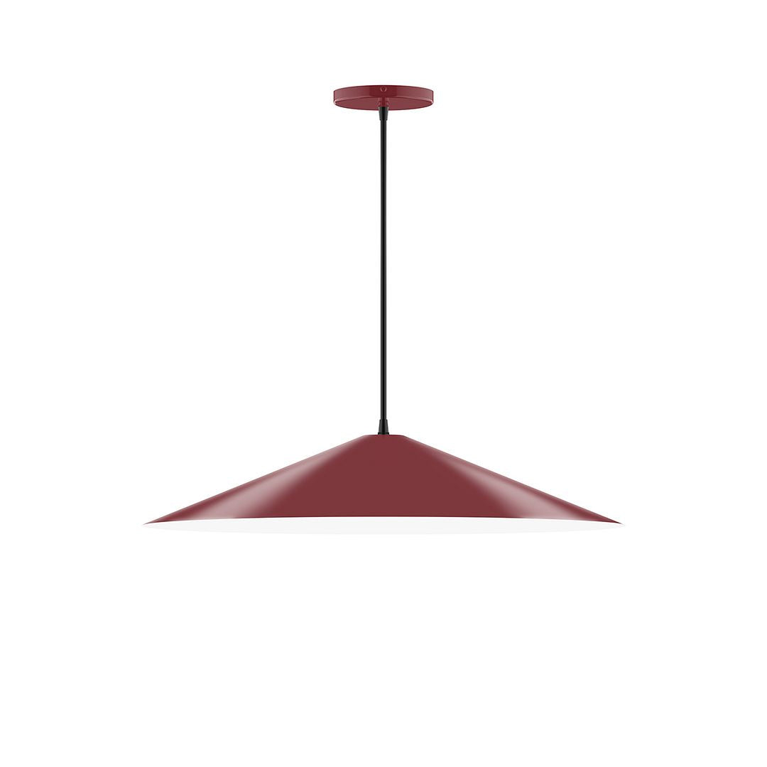 Montclair Light Works - PEB429-55 - Two Light Pendant - Axis - Barn Red