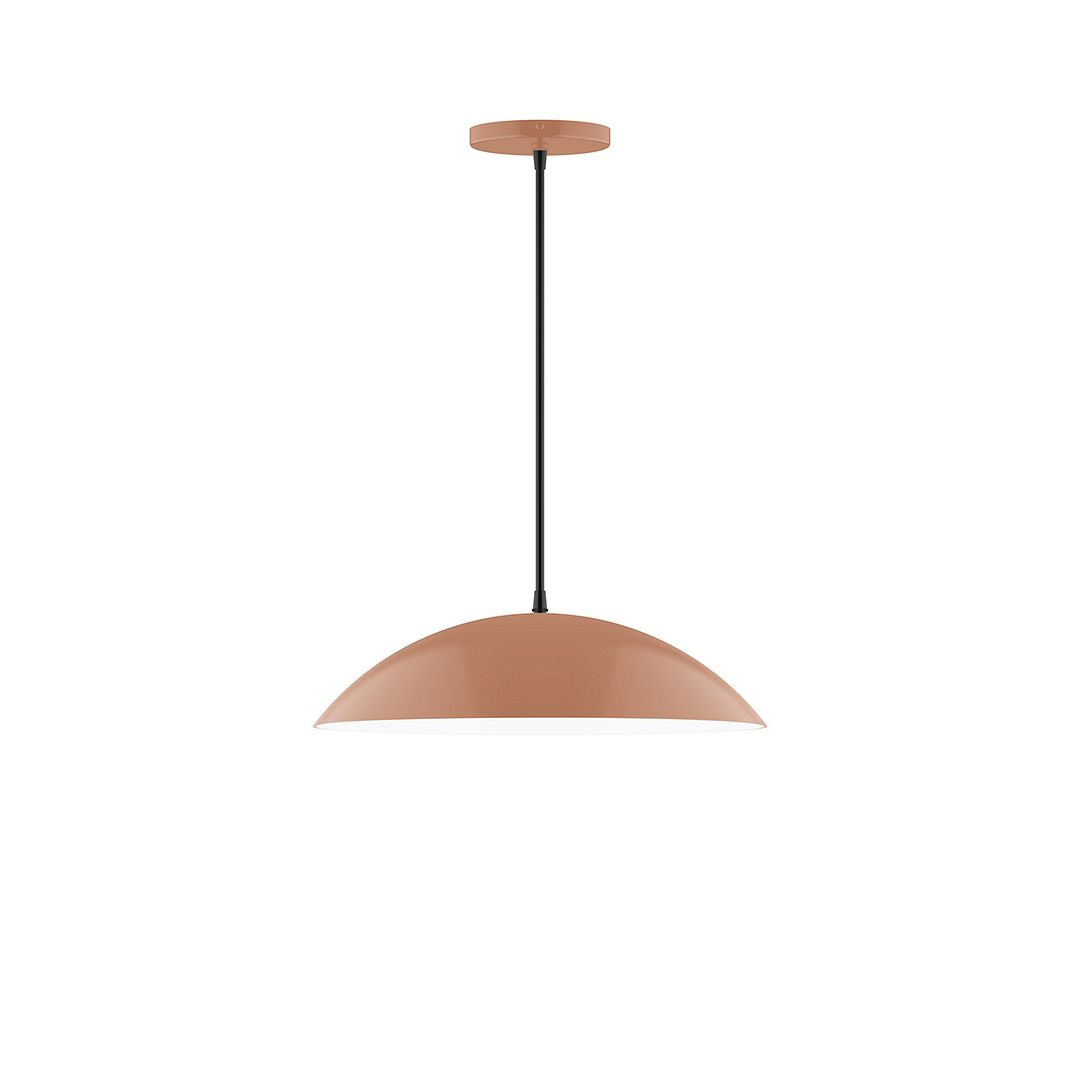 Montclair Light Works - PEB438-19 - Two Light Pendant - Axis - Terracotta