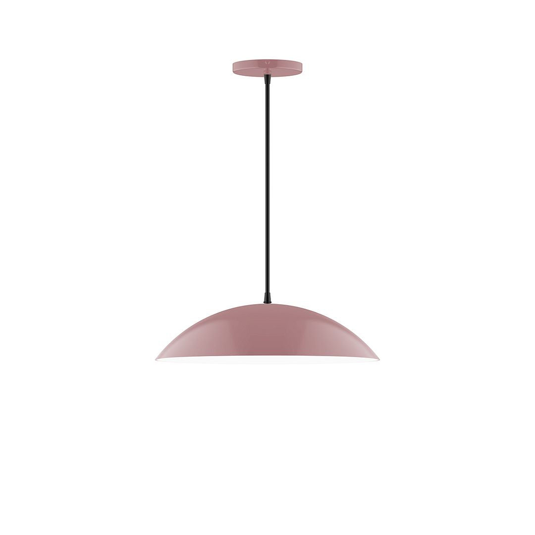 Montclair Light Works - PEB438-20 - Two Light Pendant - Axis - Mauve