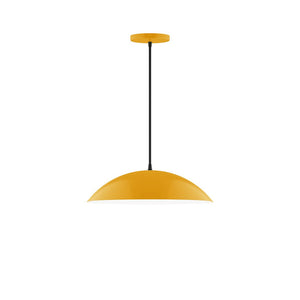 Montclair Light Works - PEB438-21 - Two Light Pendant - Axis - Bright Yellow