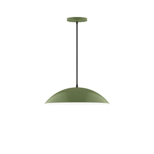 Montclair Light Works - PEB438-22 - Two Light Pendant - Axis - Fern Green